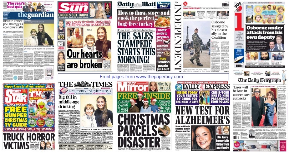 front pages 24-12-14