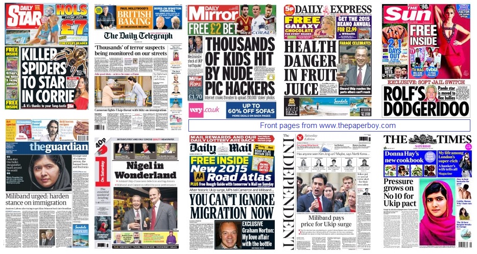 front pages 11-10-14