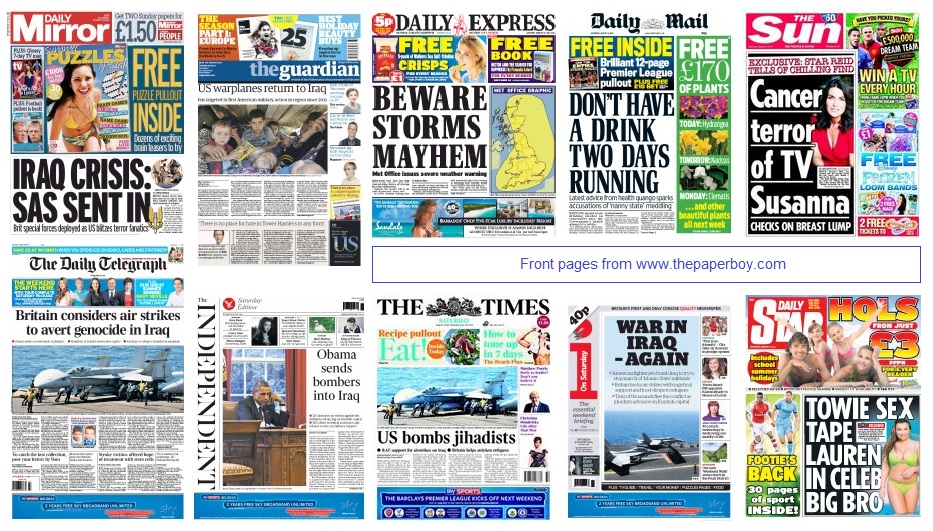 front pages 09-08-14