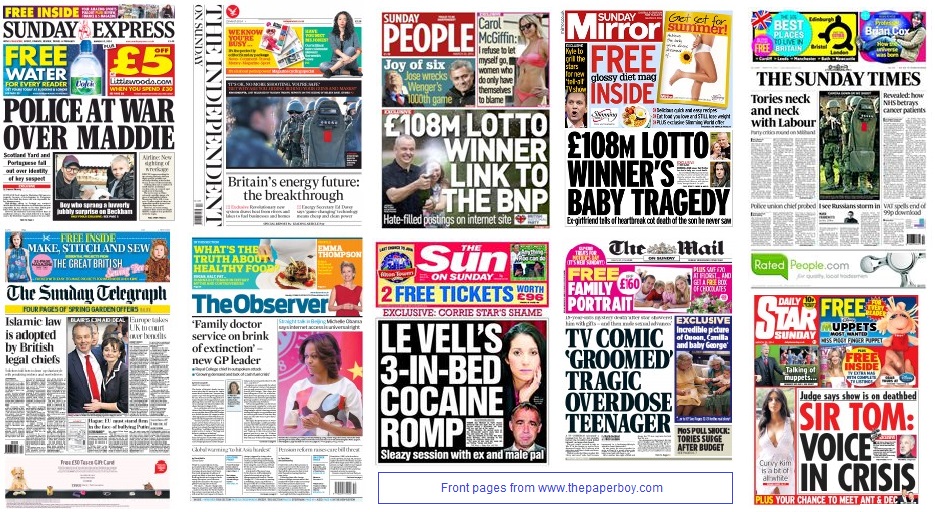 front pages 23-03-2013
