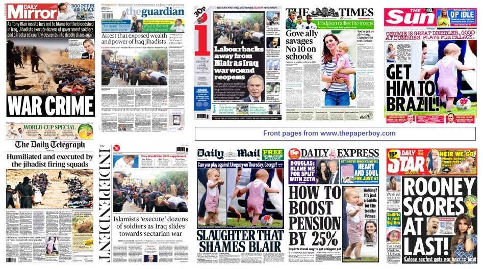front pages 16-06-14
