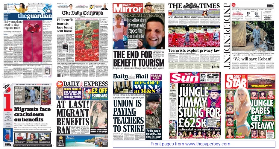 front pages 12-11-14