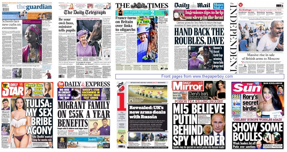 Front pages 23-07-14